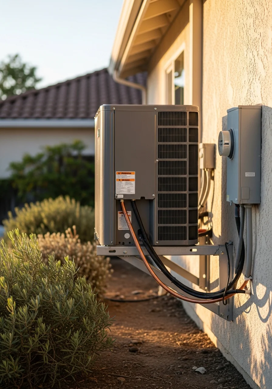 Detail of professional work on a Sacramento residential property.
